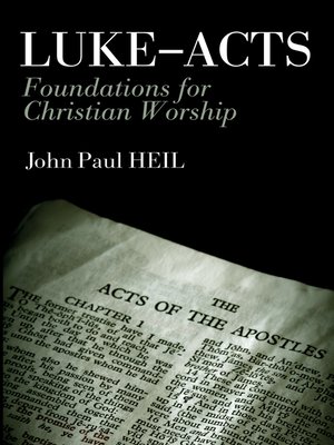 cover image of Luke-Acts